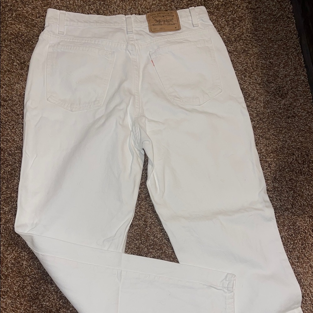 Levi's Women's High Rise Jeans - White